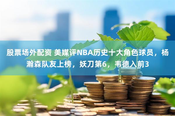 股票场外配资 美媒评NBA历史十大角色球员，杨瀚森队友上榜，妖刀第6，韦德入前3